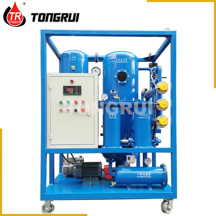 Single Etap transfòmatè lwil oliv pou pirifye machin